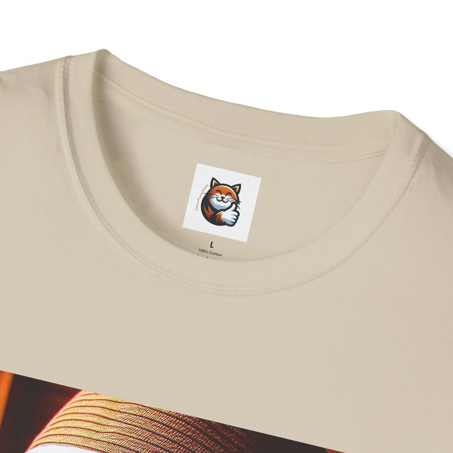 Russian Blue Cat hat and bow tie  T-Shirt