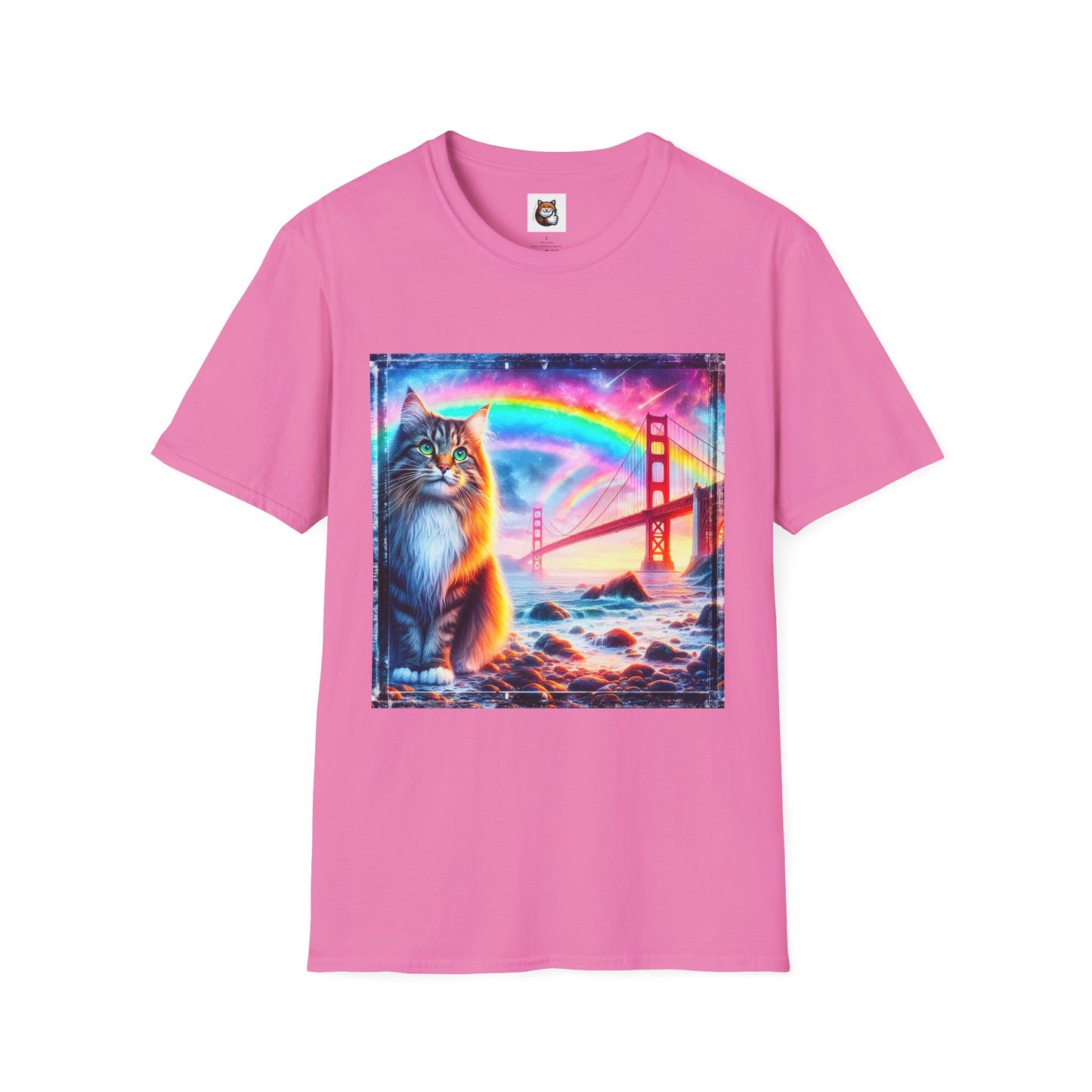 Norwegian Forest Cat Unisex Softstyle T-Shirt