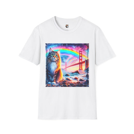 Norwegian Forest Cat Unisex Softstyle T-Shirt