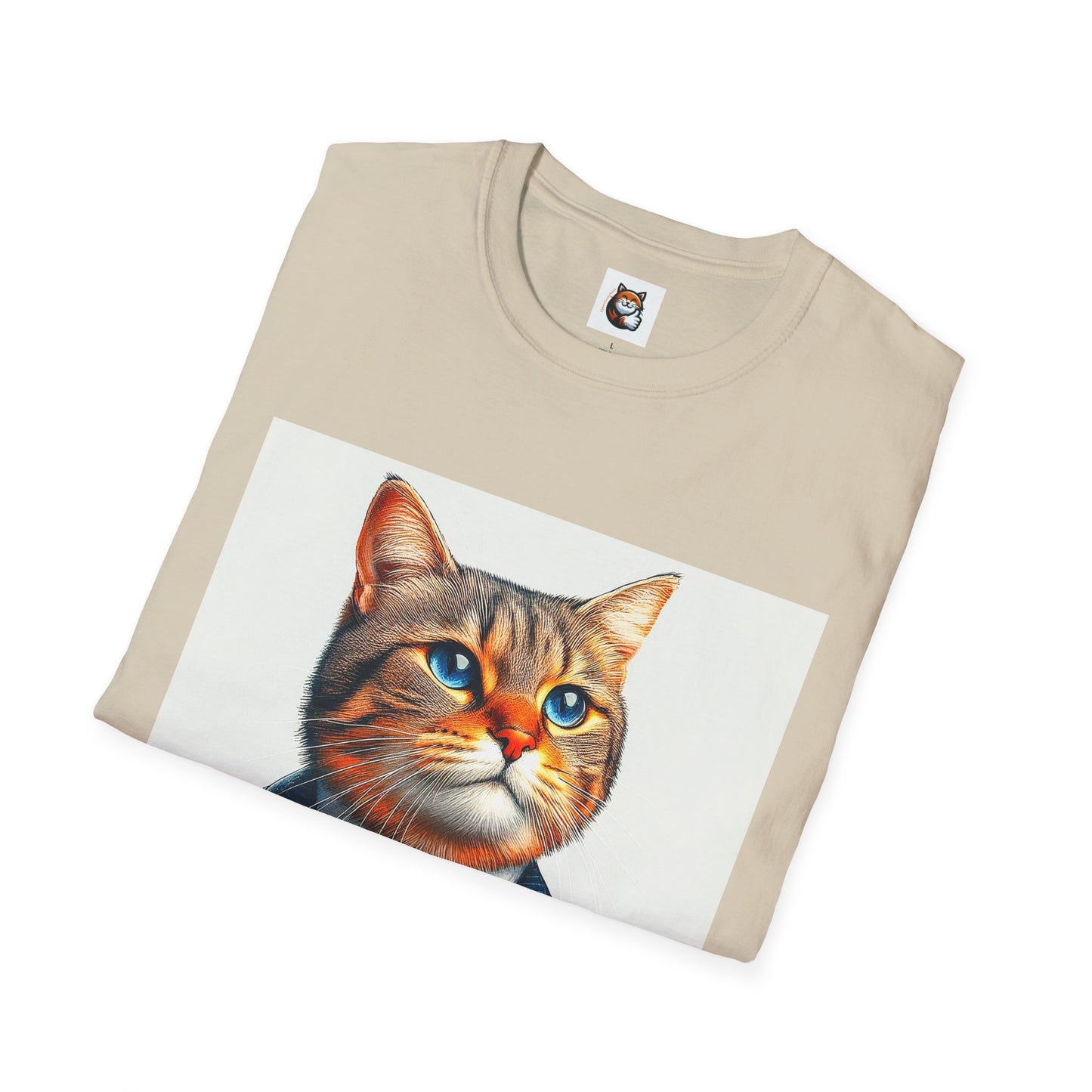 Domestic Cat Unisex Softstyle T-Shirt