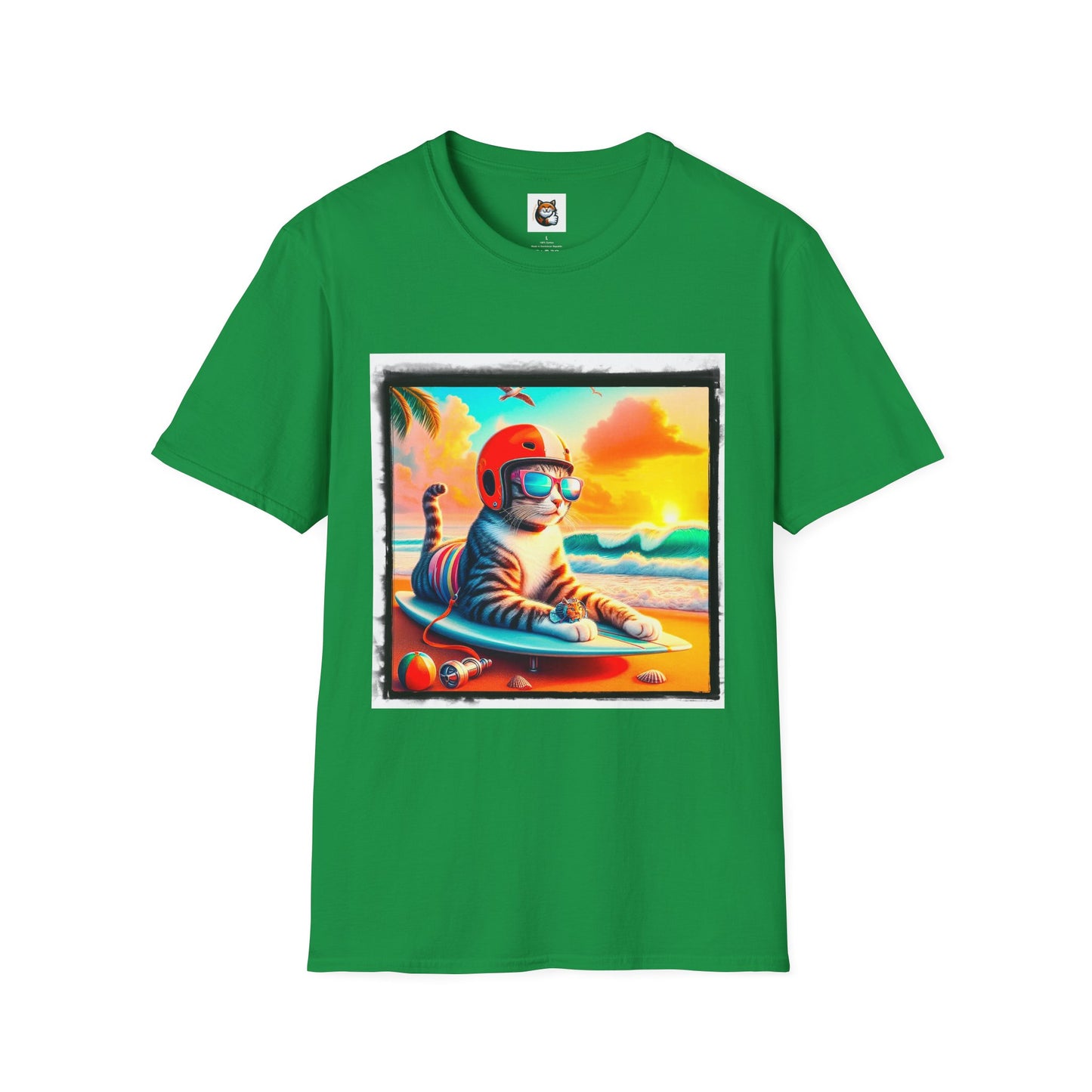 Domestic Cat Unisex Softstyle T-Shirt