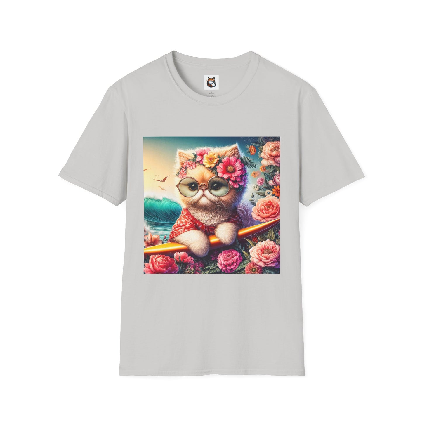 Selkirk Rex Cat T-Shirt beach babe