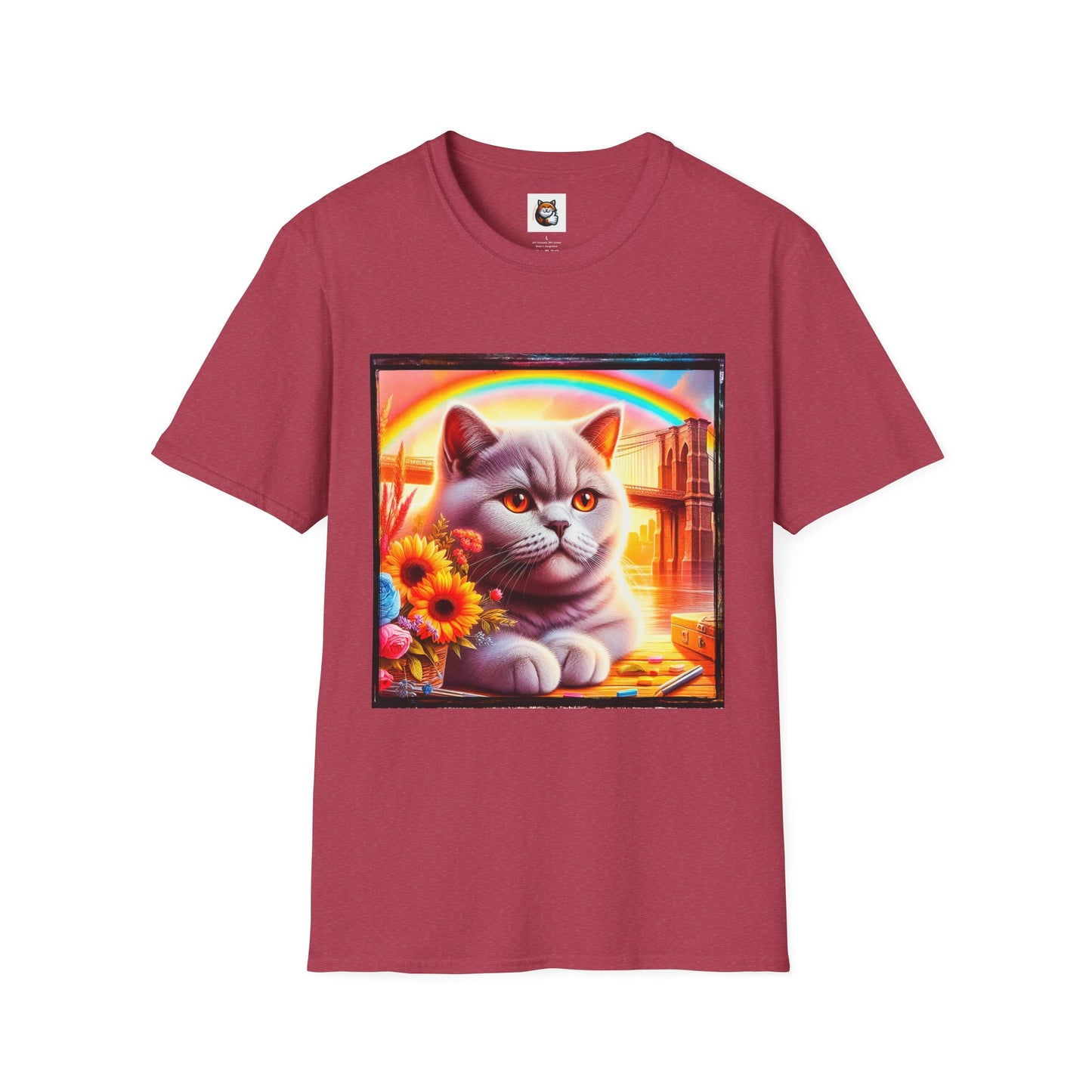 British Shorthair Unisex Softstyle T-Shirt