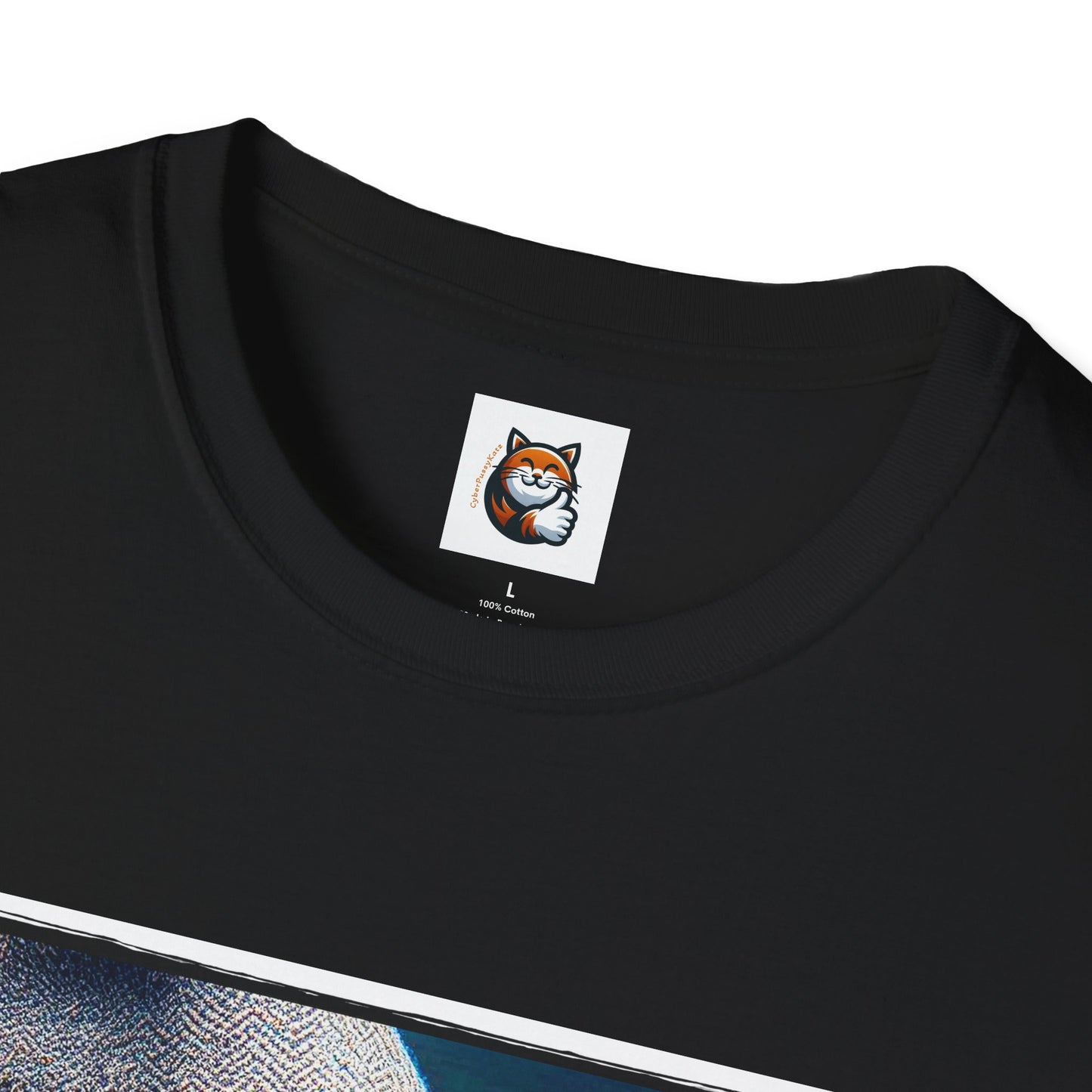 Devon Rex Cat smoking Softstyle T-Shirt