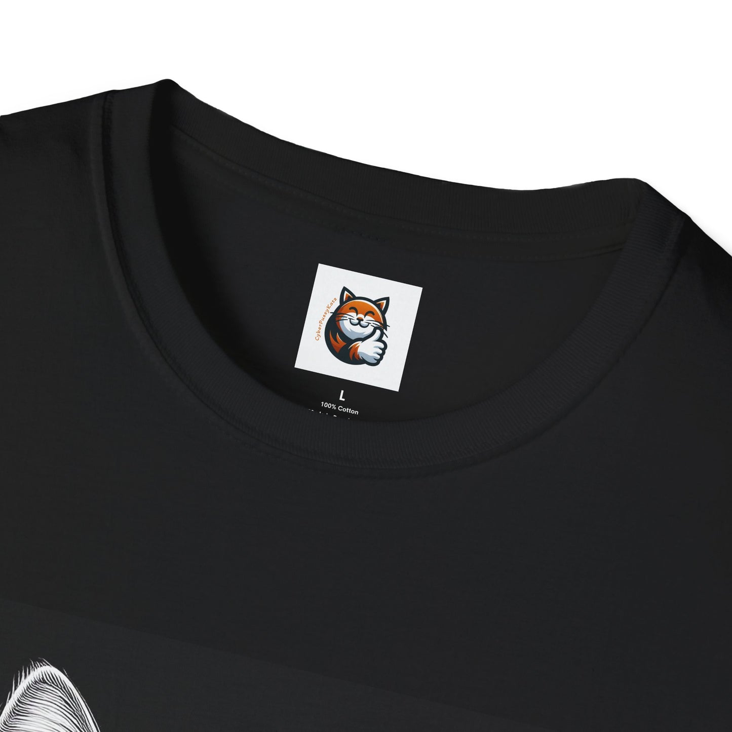 Domestic Cat black and white  T-Shirt