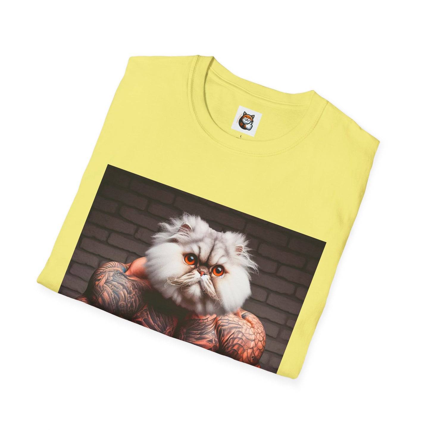 Selkirk Rex Cat T-Shirt arms