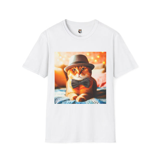 Scottish Fold Cat bow tie  T-Shirt