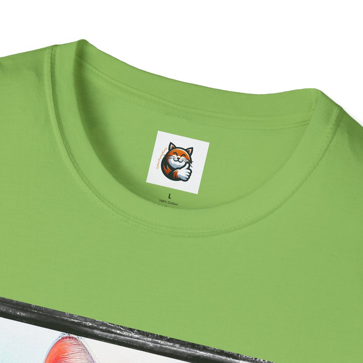 American Shorthair americsn flag Softstyle T-Shirt