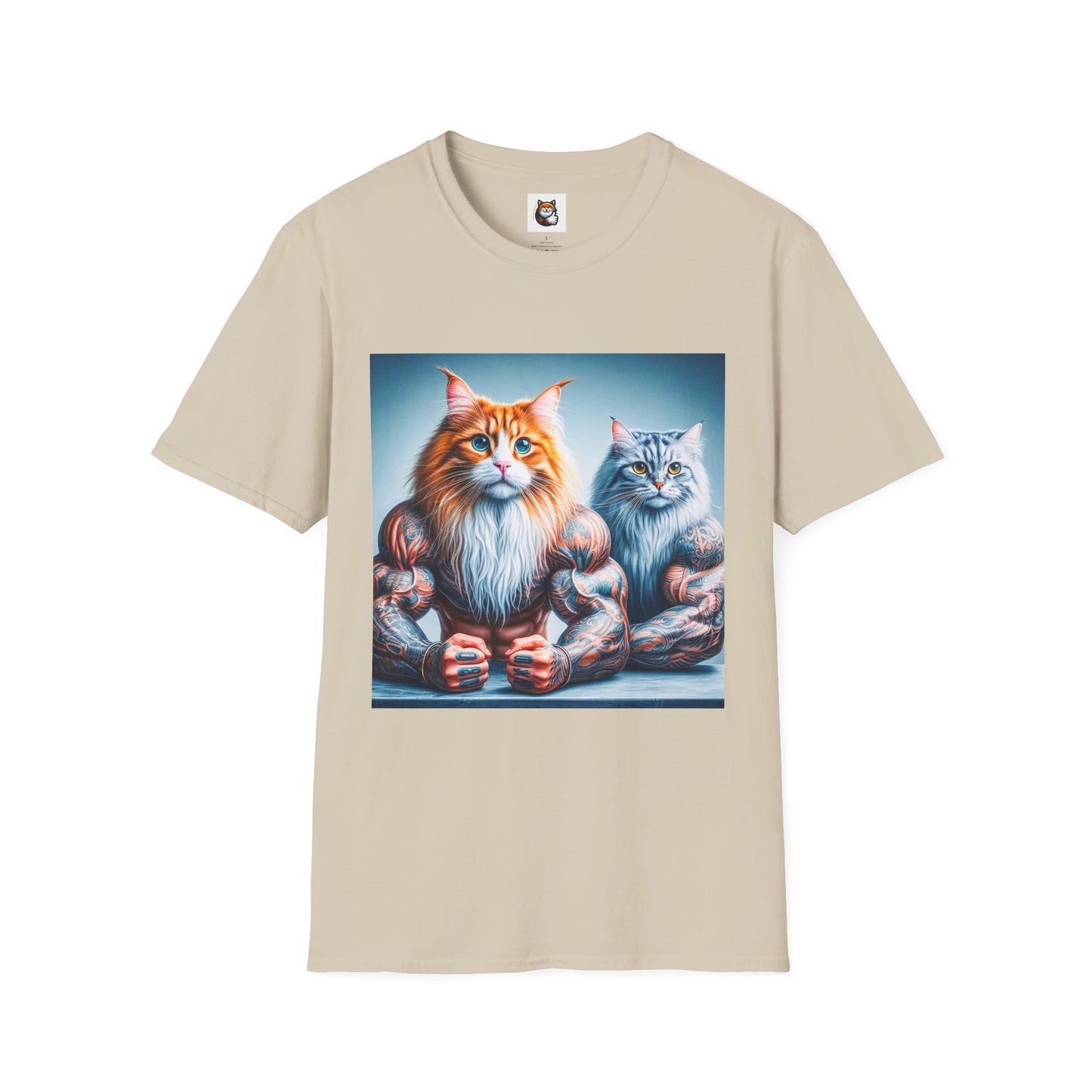 Norwegian Forest Cat Unisex Softstyle T-Shirt