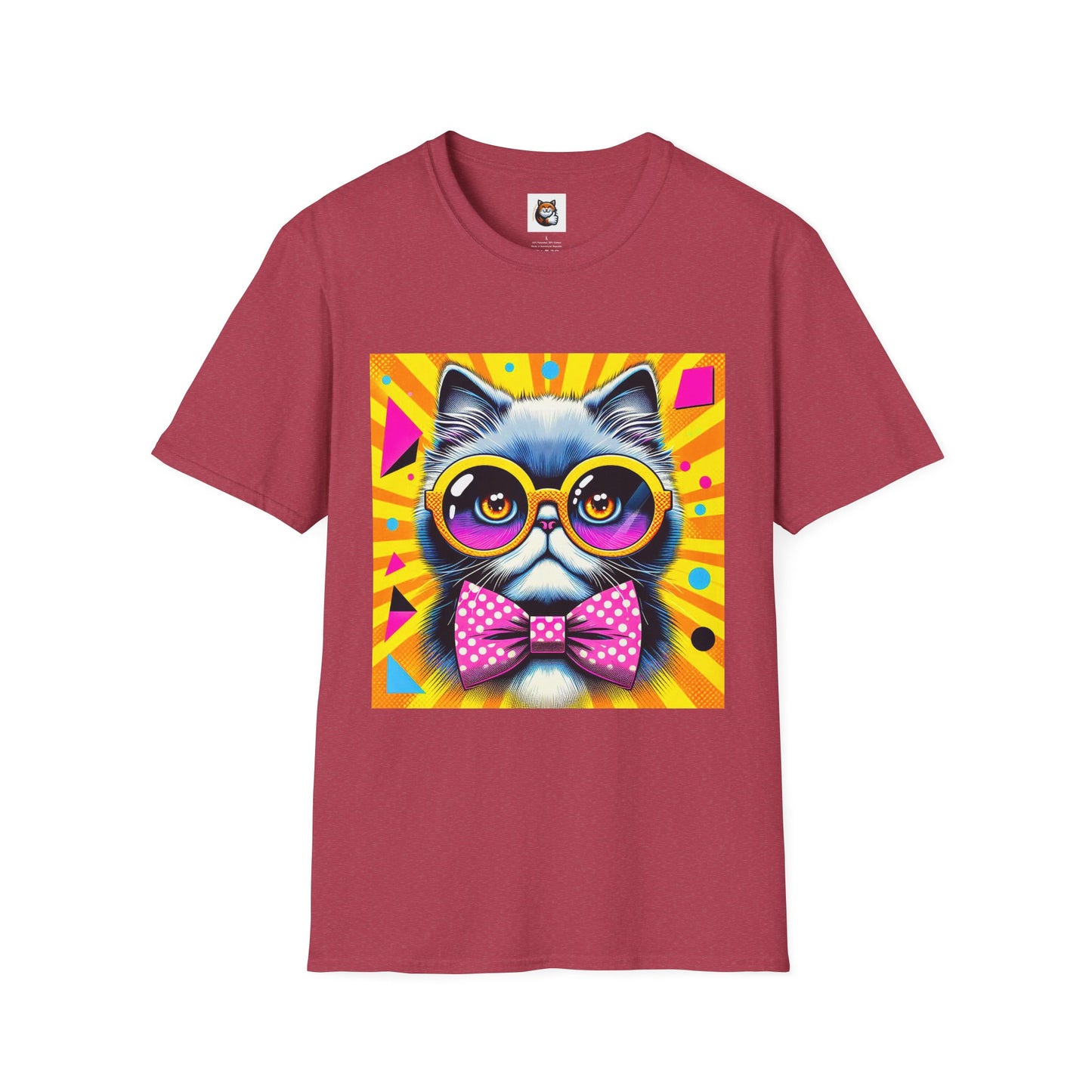 Persian Cat Unisex Softstyle T-Shirt
