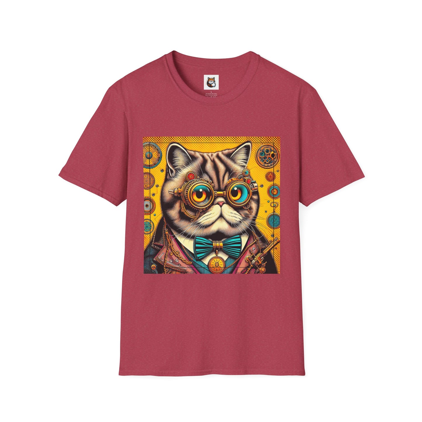 Exotic Shorthair Cat Unisex Softstyle T-Shirt