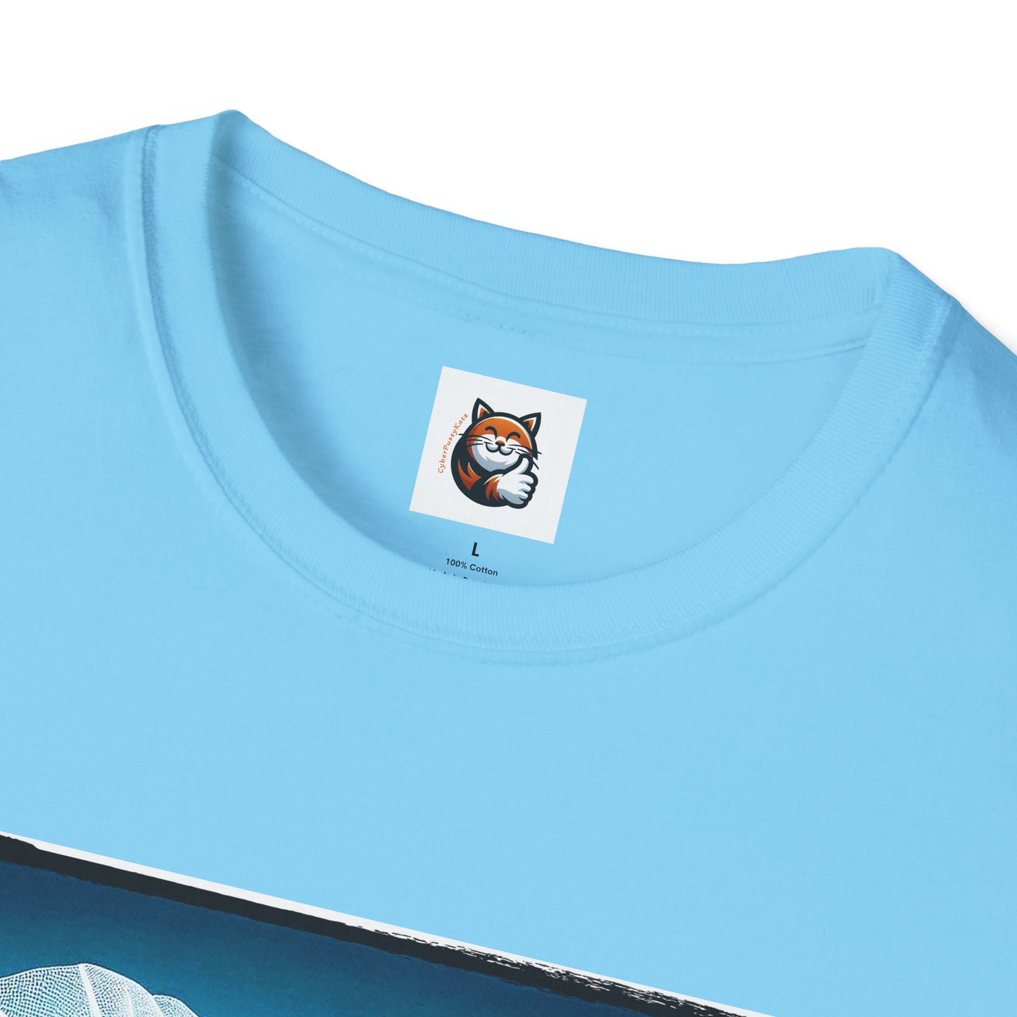 Wacky American Shorthair driving Softstyle T-Shirt