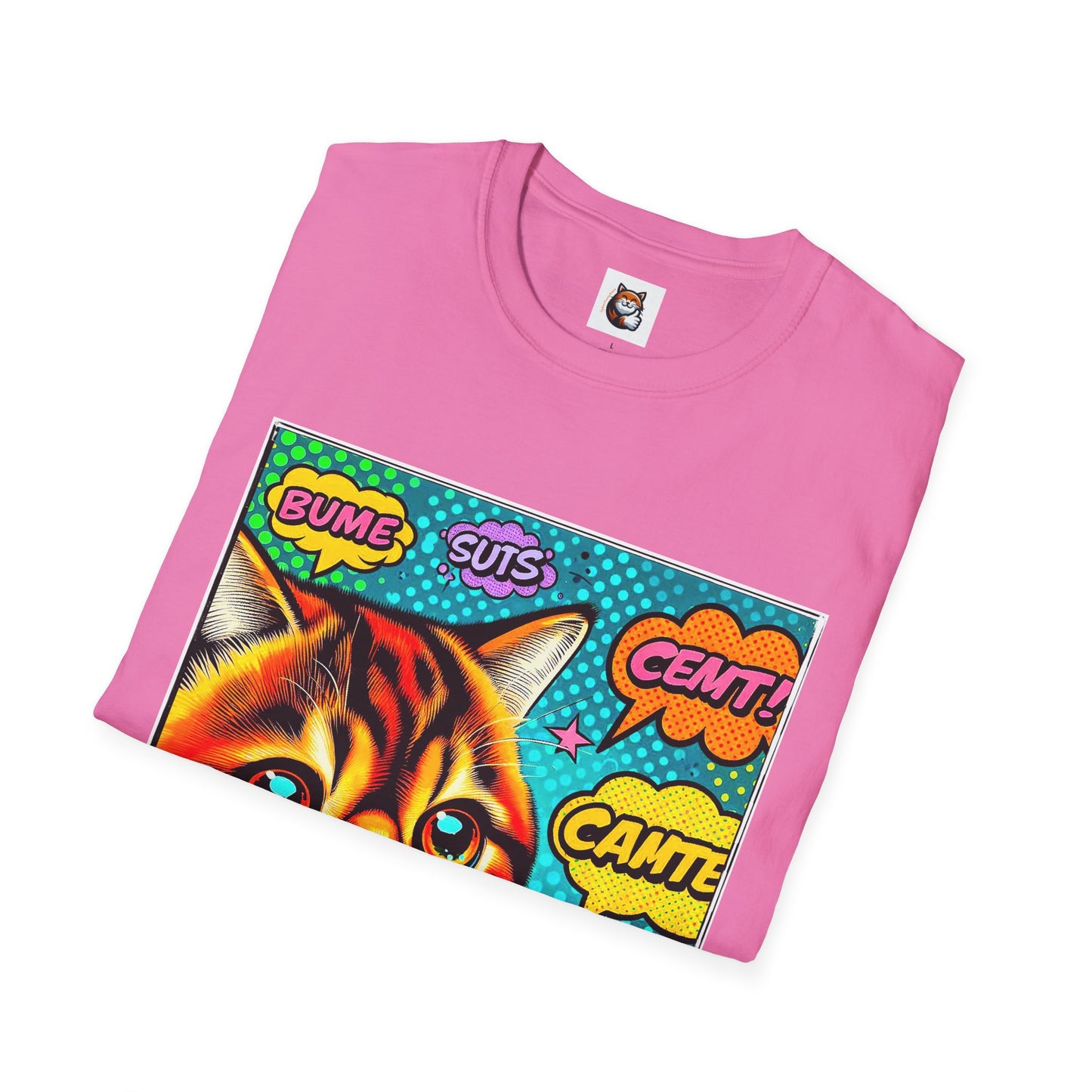 Exotic Shorthair Cat Unisex Softstyle T-Shirt