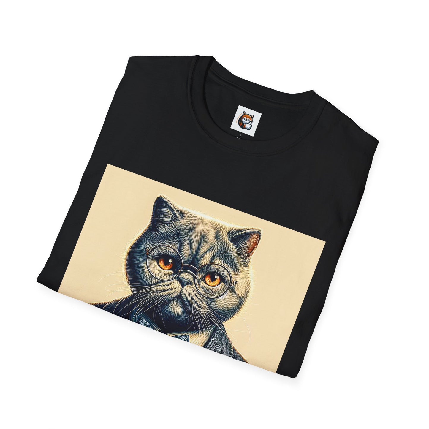 Selkirk Rex Cat T-Shirt business professional