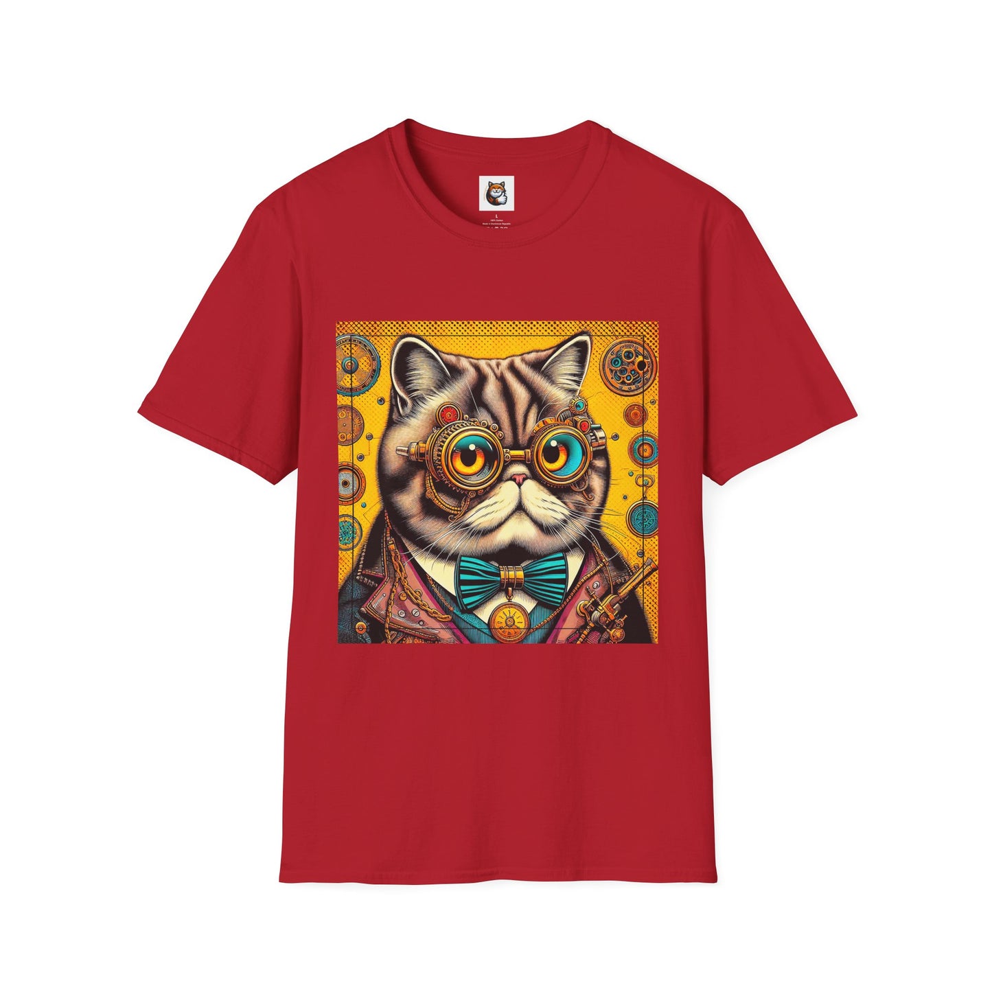 Exotic Shorthair Cat Unisex Softstyle T-Shirt