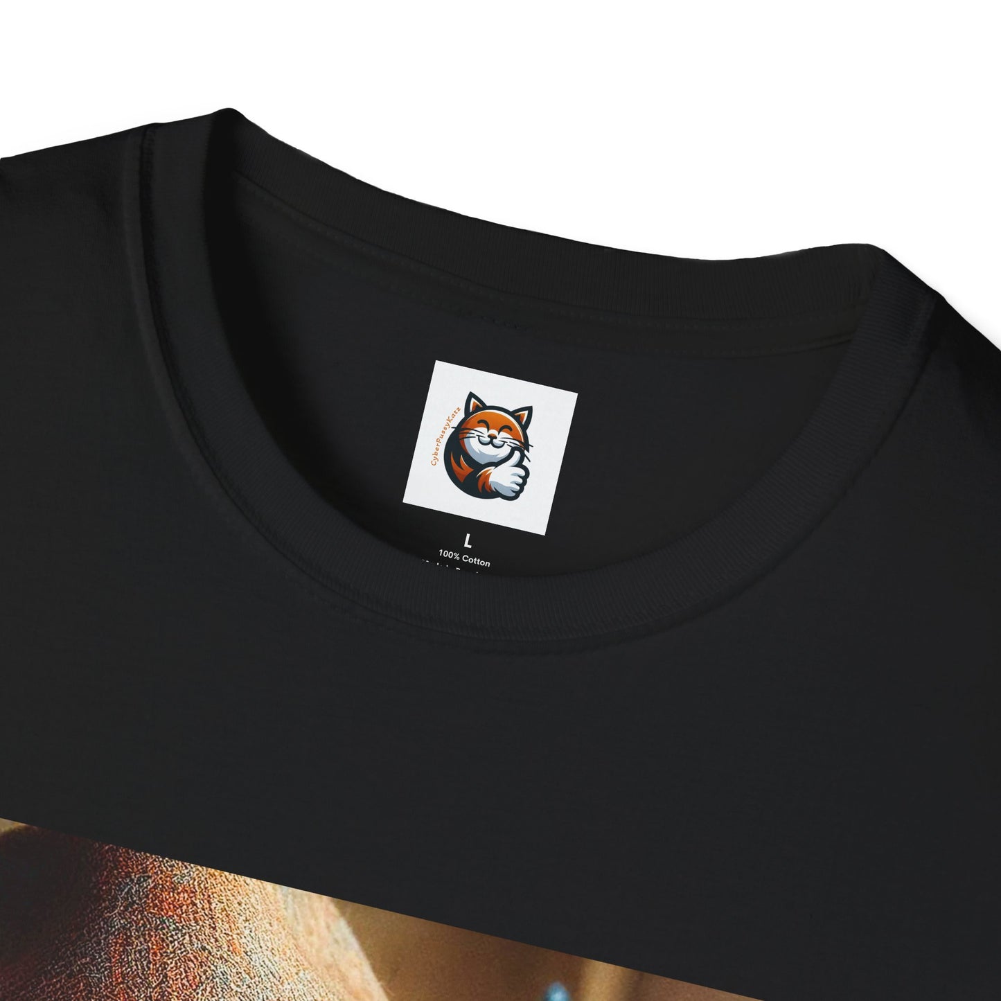 Russian Blue Cat hat and bow tie T-Shirt