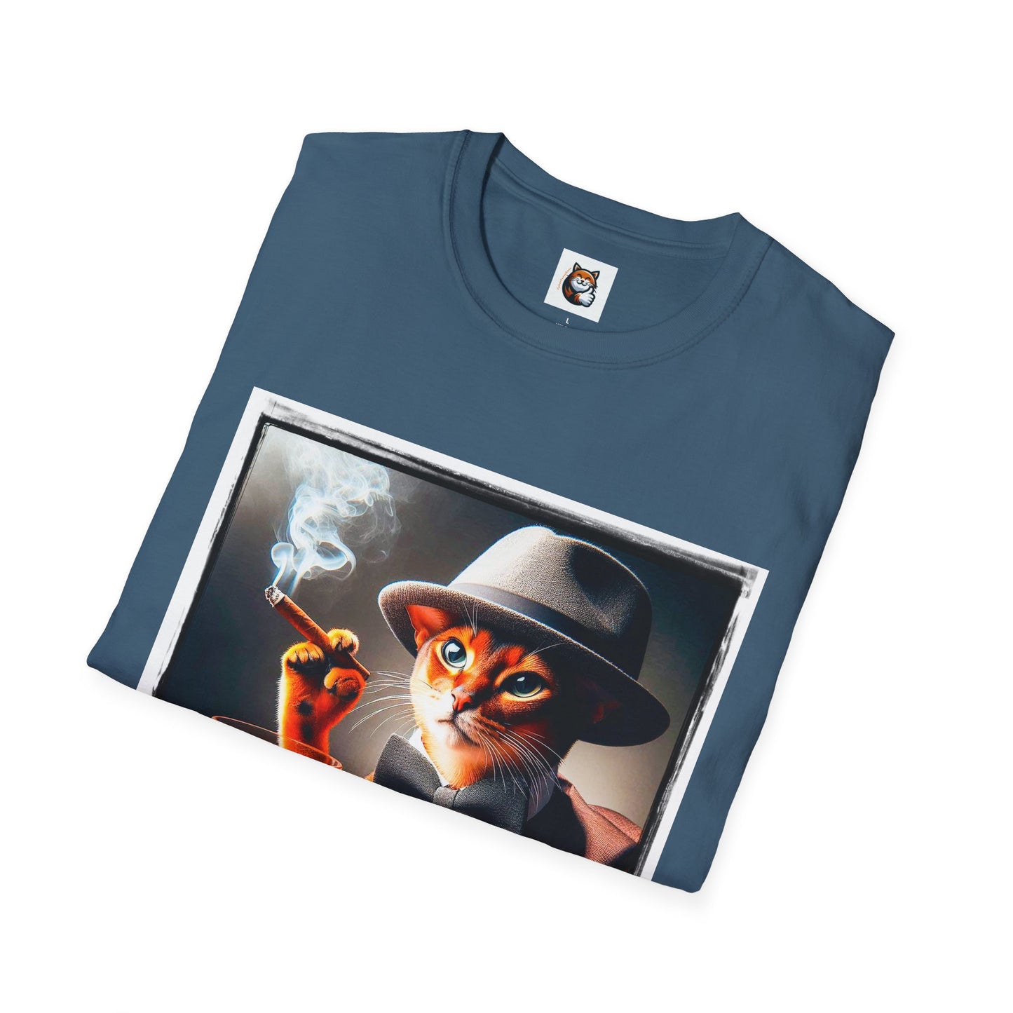 Abyssinian cigar smoking Softstyle T-Shirt