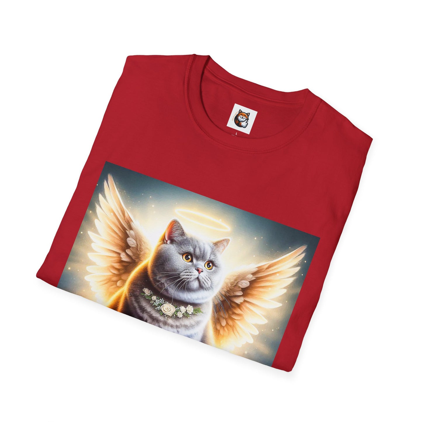 British Shorthair wings Softstyle T-Shirt