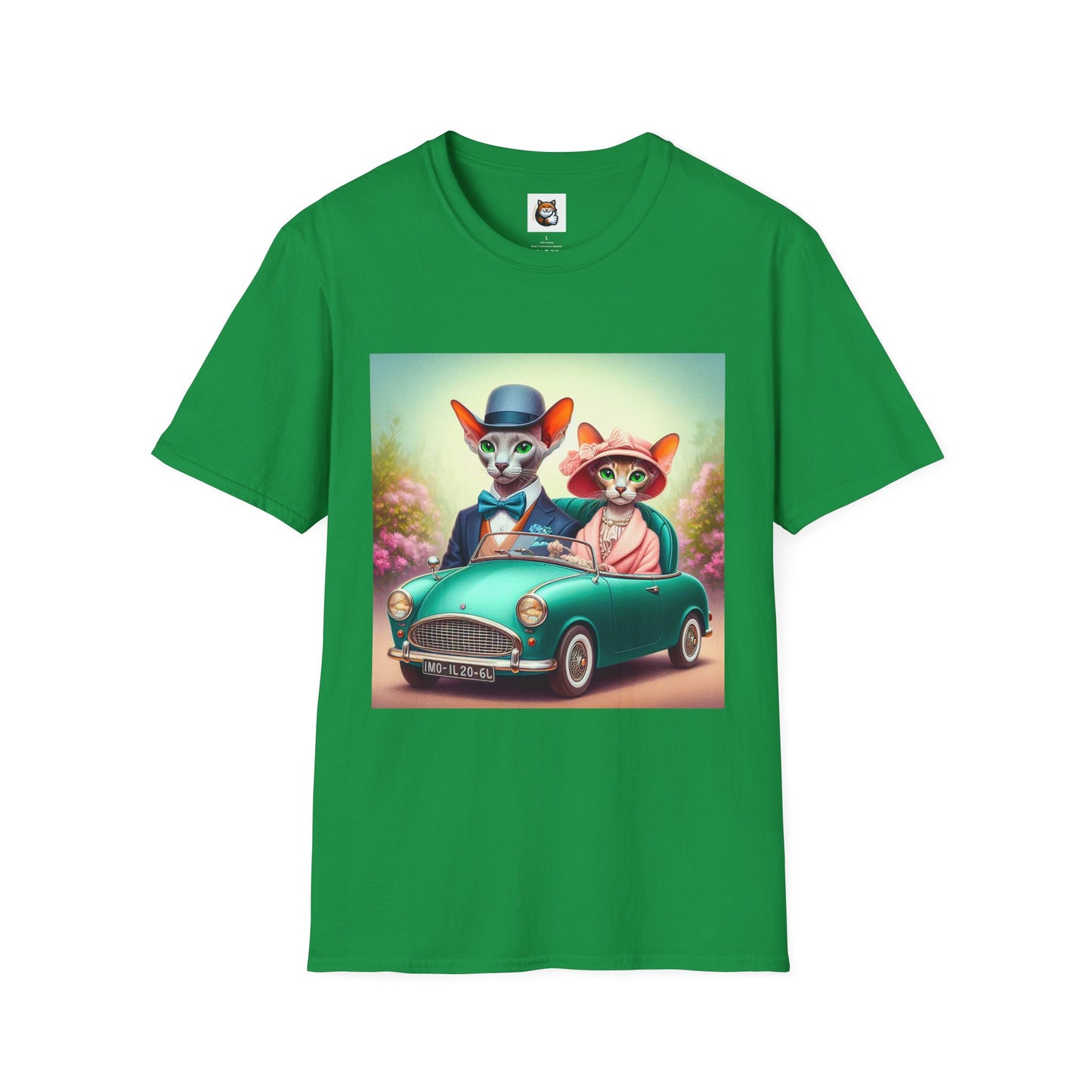 Wacky Oriental Shorthair Unisex Softstyle T-Shirt