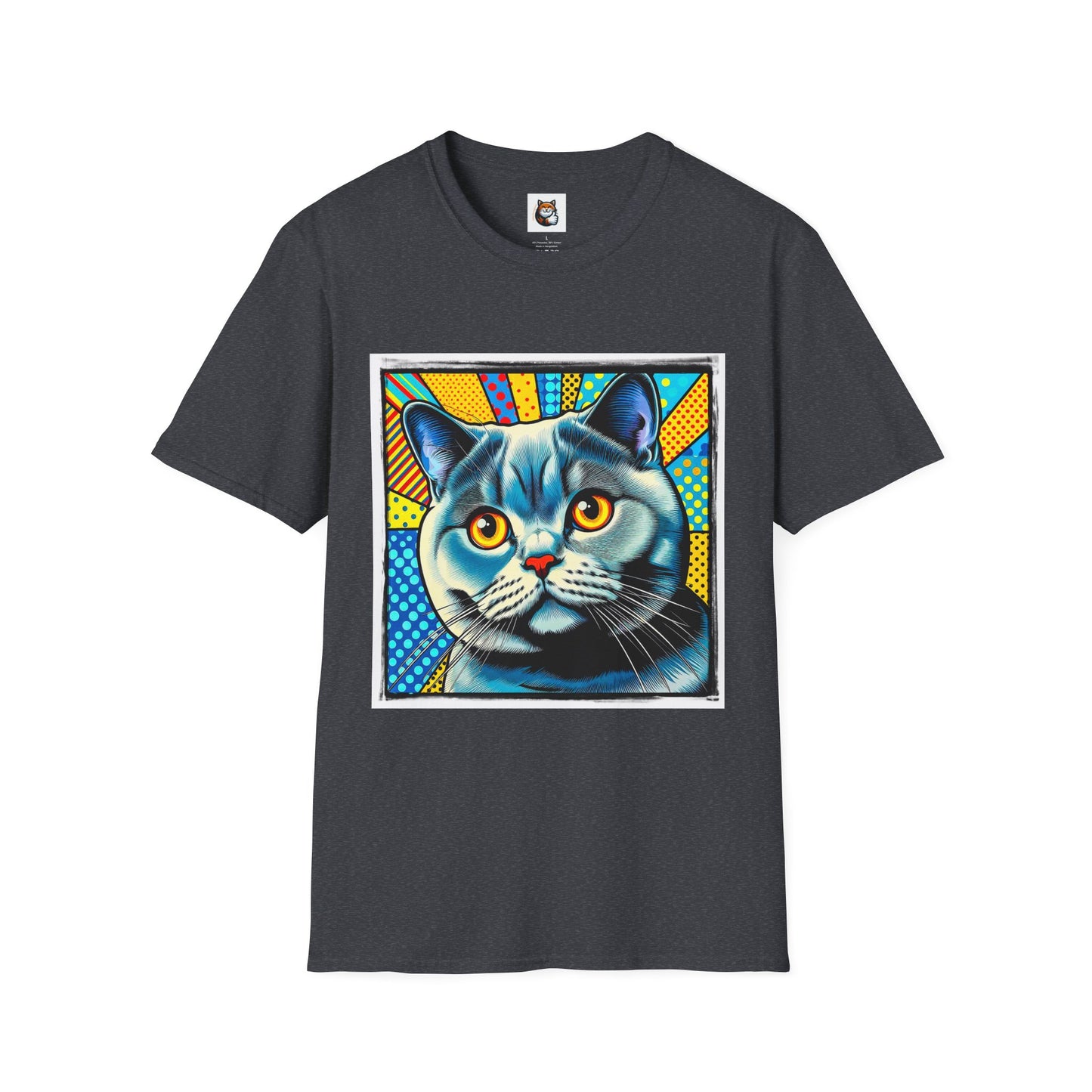 British Shorthair Unisex Softstyle T-Shirt