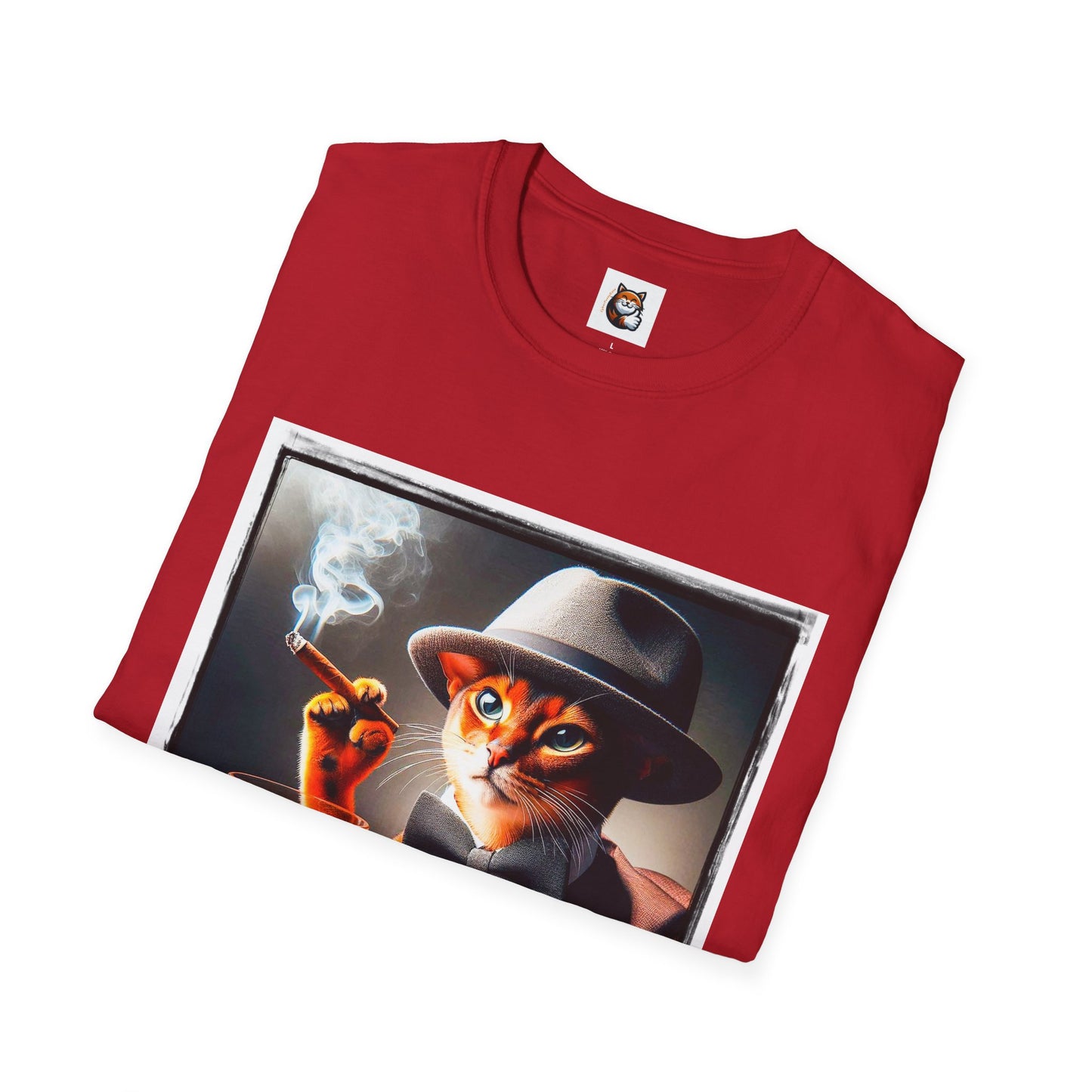 Abyssinian cigar smoking Softstyle T-Shirt