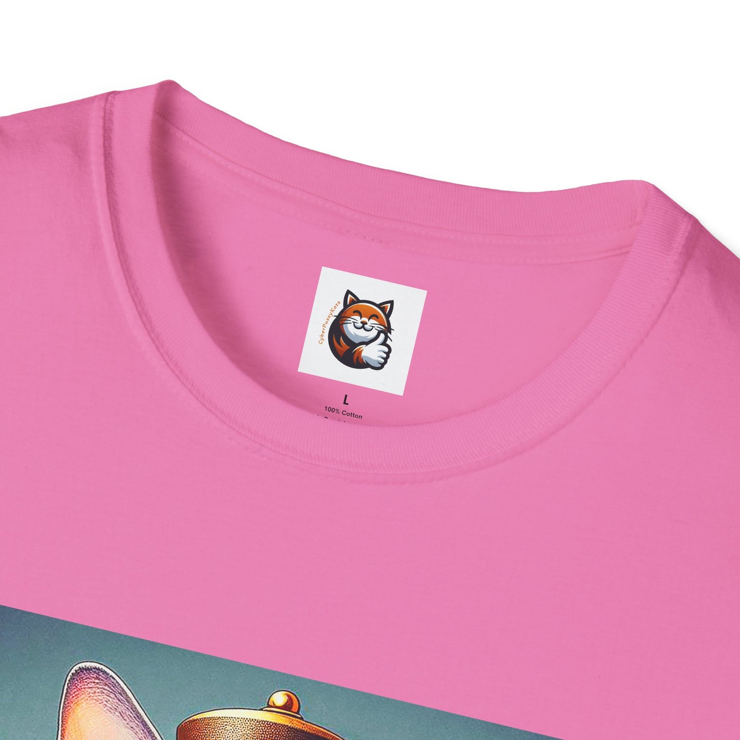 Devon Rex Cat Unisex Softstyle T-Shirt