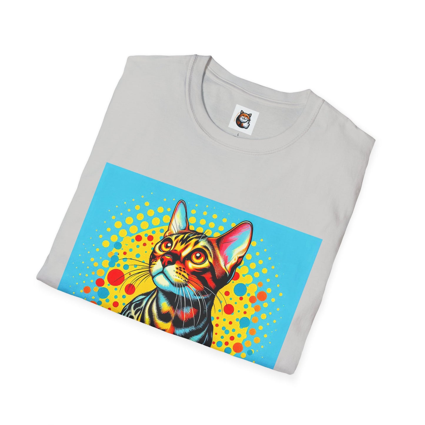 Bengal Unisex spots anf stripes  colors Softstyle T-Shirt