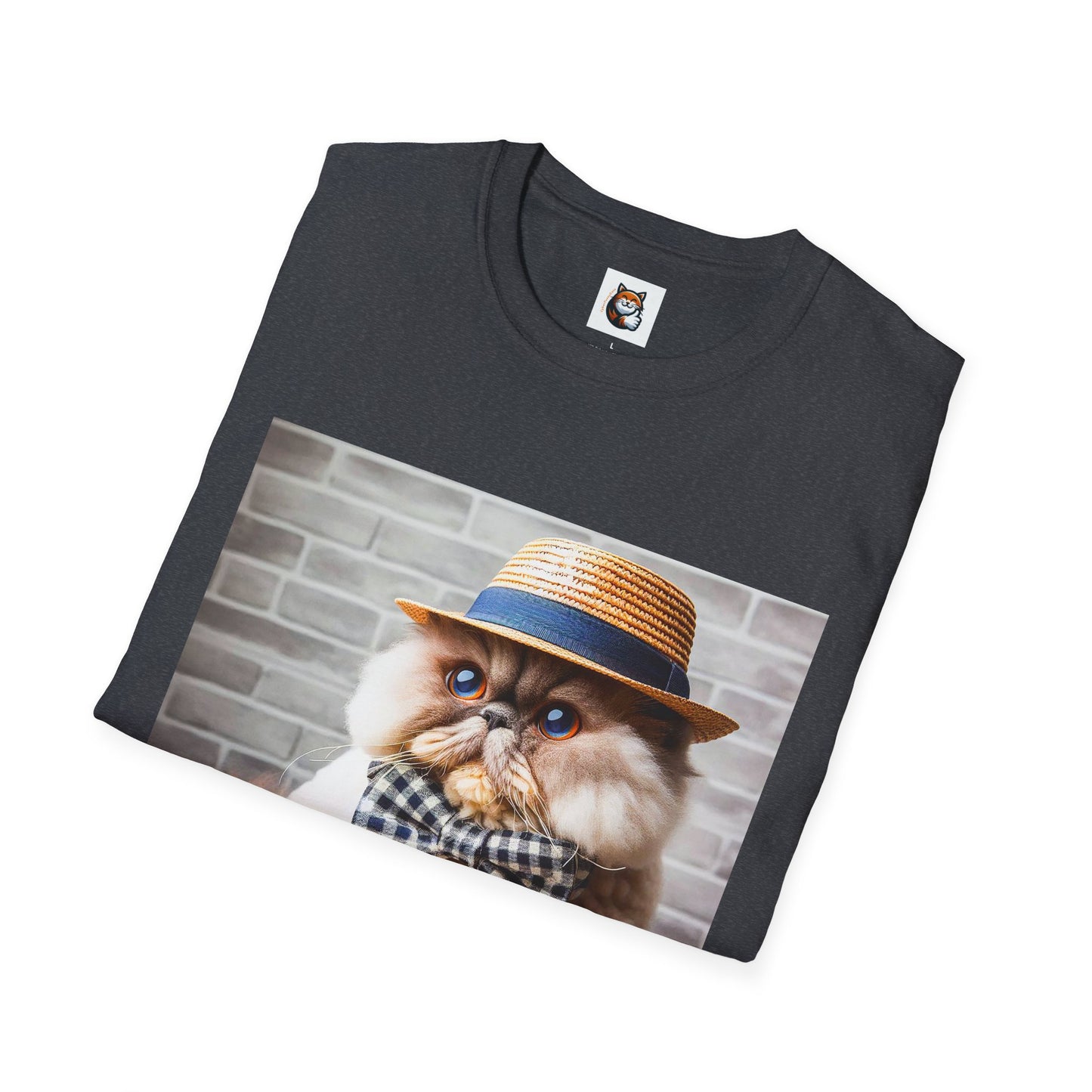 Selkirk Rex Cat T-Shirt hat and bow tie