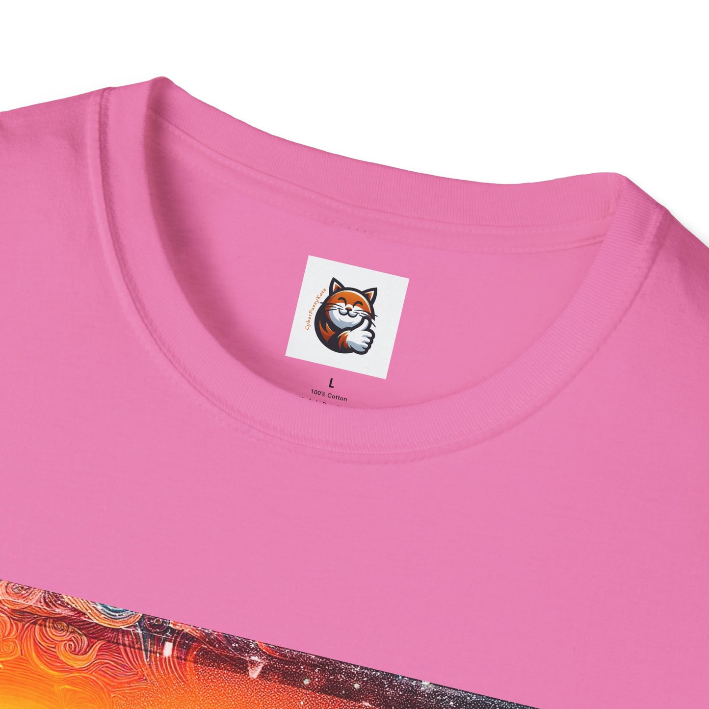 Devon Rex Cat hawaiian surfer Softstyle T-Shirt