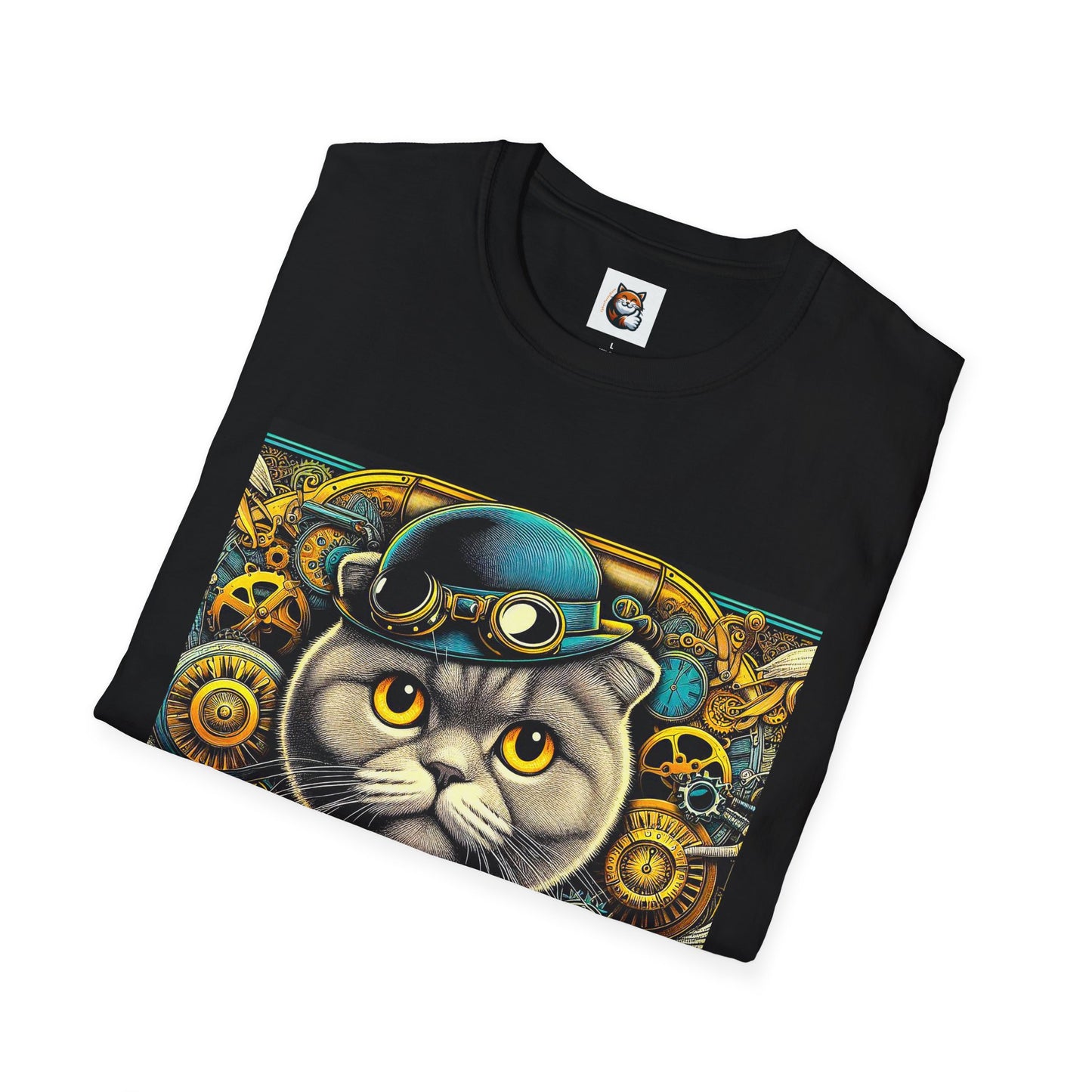 Scottish Fold  steam punk T-Shirt