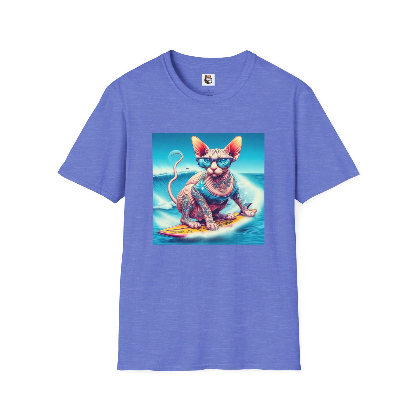 Sphynx Cat surfing beauty shirt