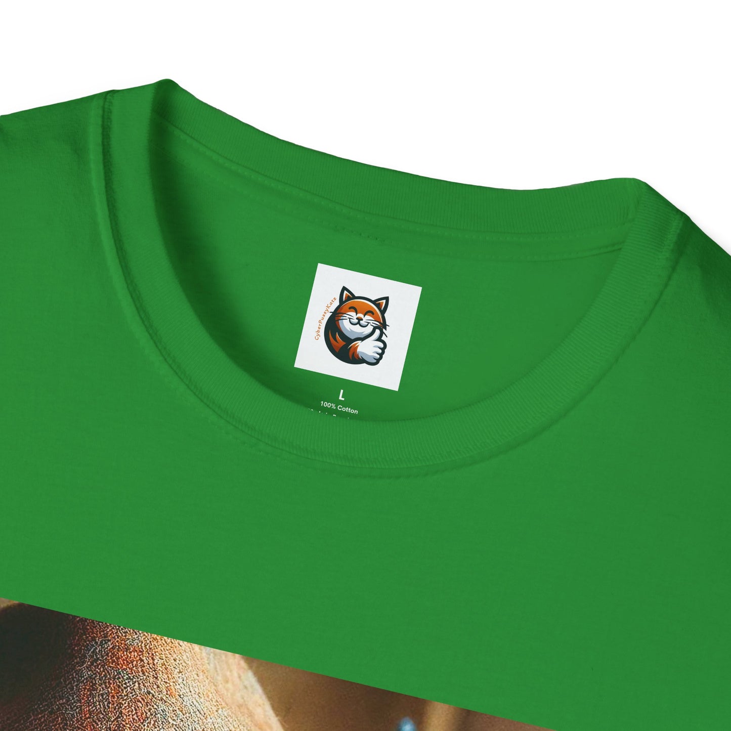 Russian Blue Cat hat and bow tie T-Shirt