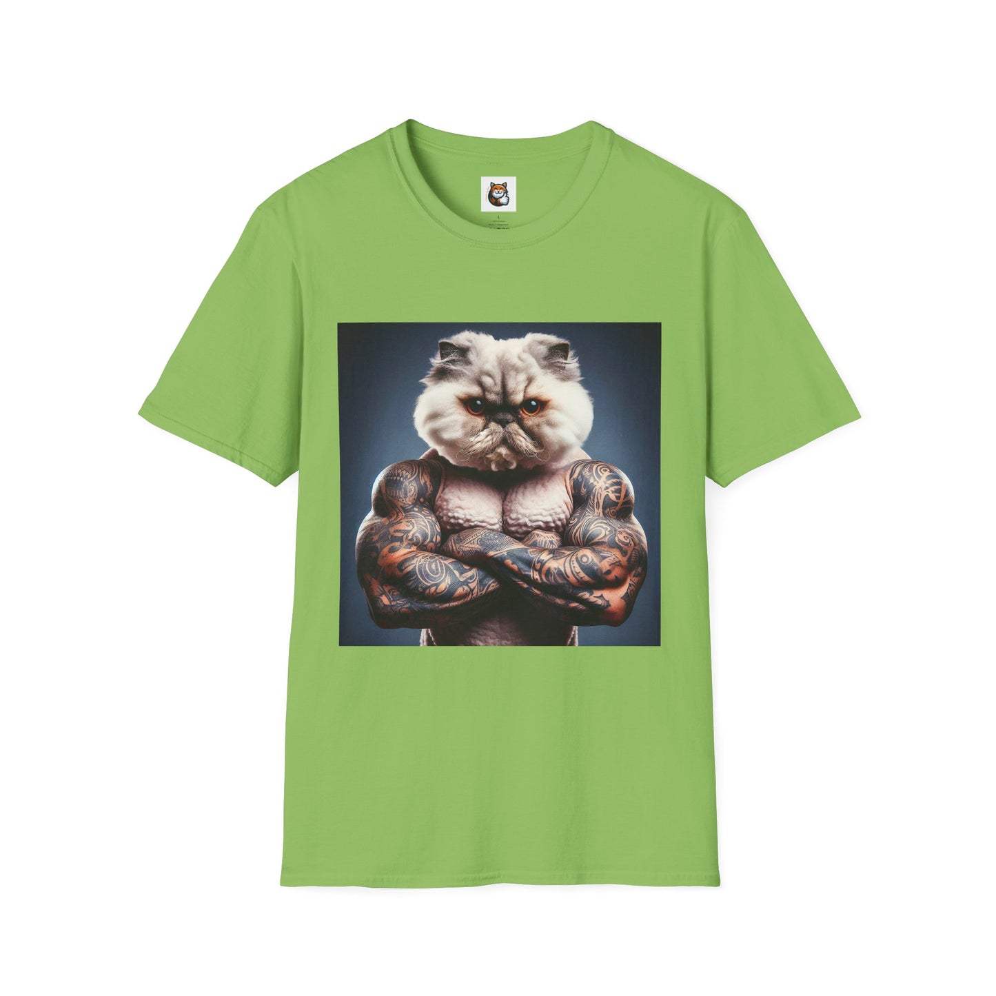 Selkirk Rex Cat T-Shirt - gym day