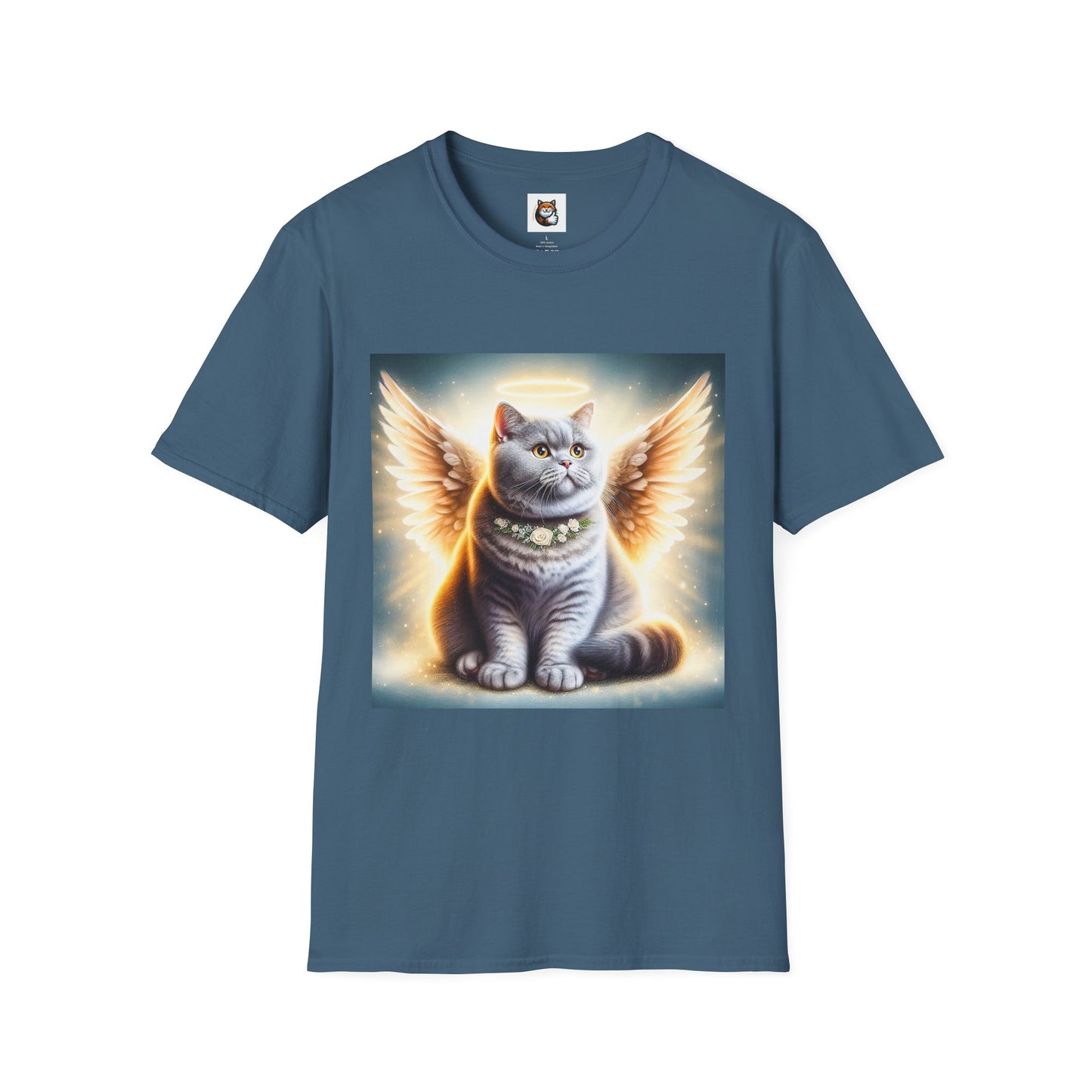 British Shorthair wings Softstyle T-Shirt