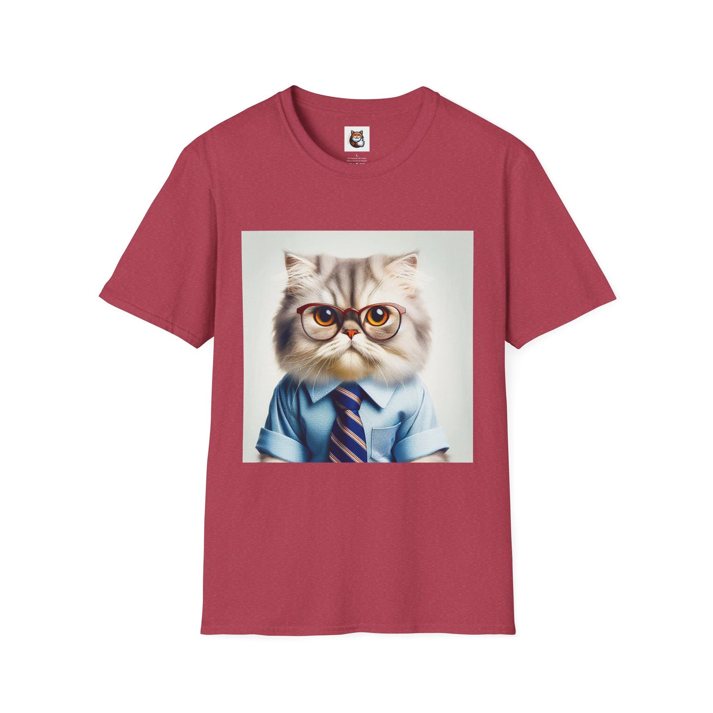 Persian Cat Unisex Softstyle T-Shirt