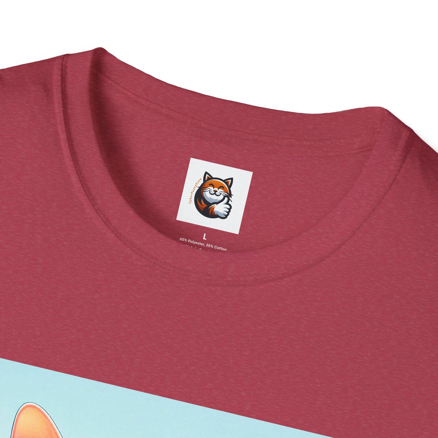 Cornish Rex Cat beach surfer T-Shirt