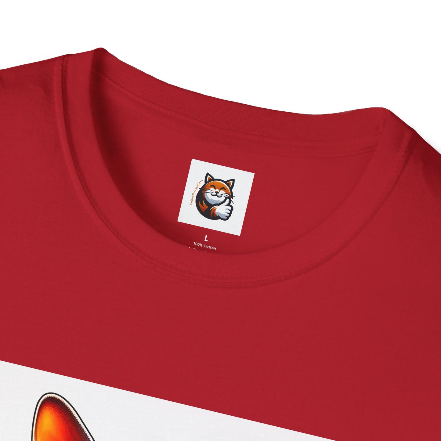 Devon Rex Cat Unisex Softstyle T-Shirt