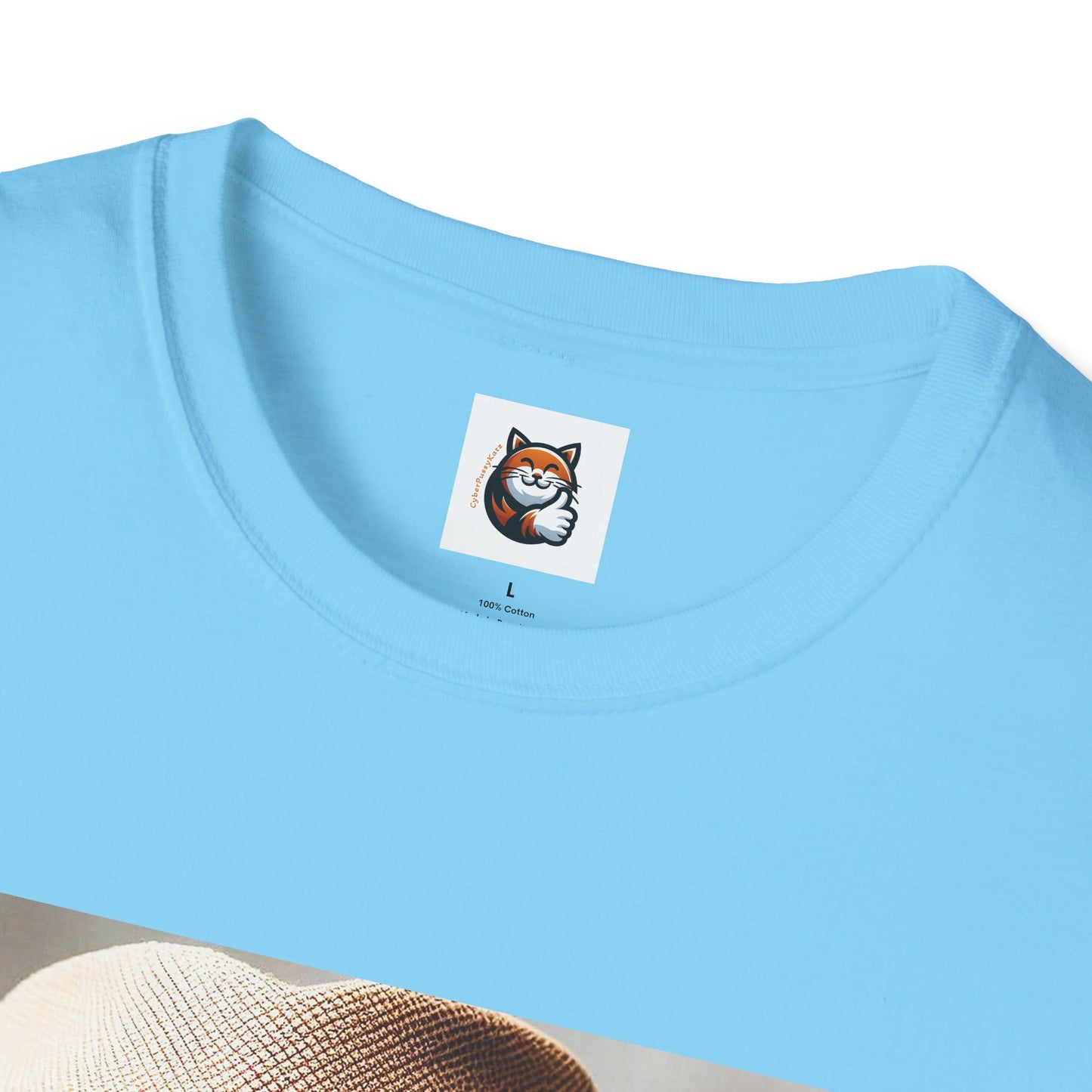 Selkirk Rex Cat T-Shirt top hat and bow tie