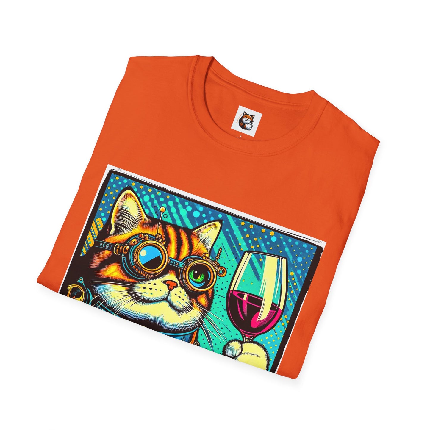Domestic Cat Unisex Softstyle T-Shirt