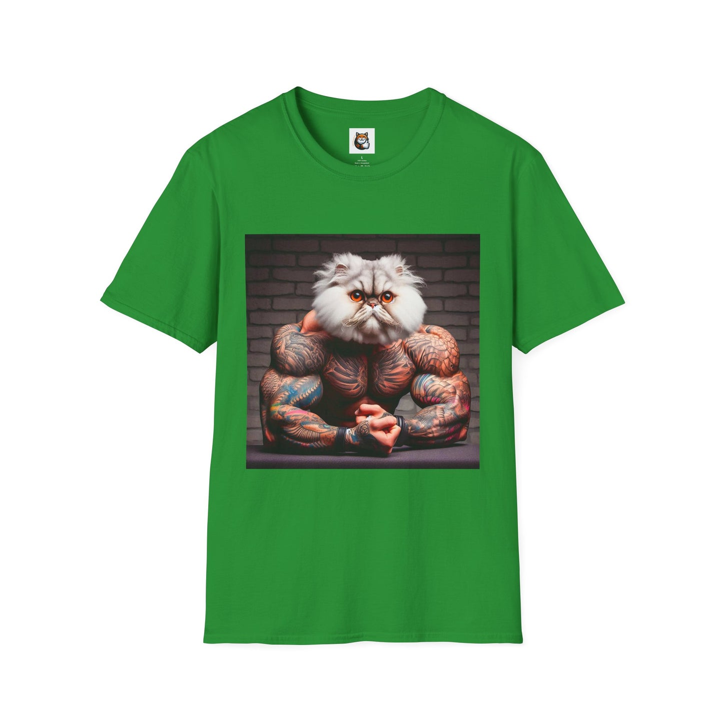 Selkirk Rex Cat T-Shirt arms