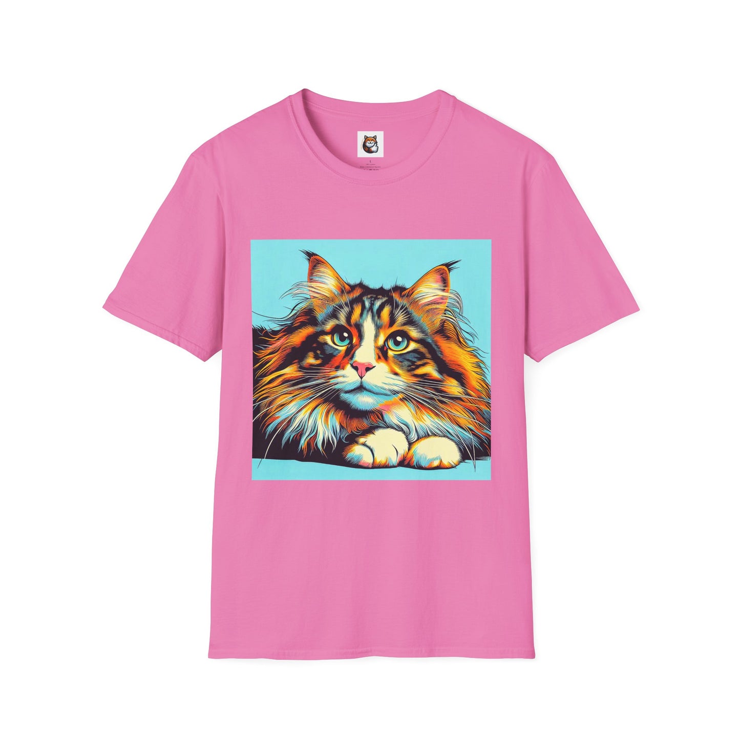 Norwegian Forest Cat Unisex Softstyle T-Shirt