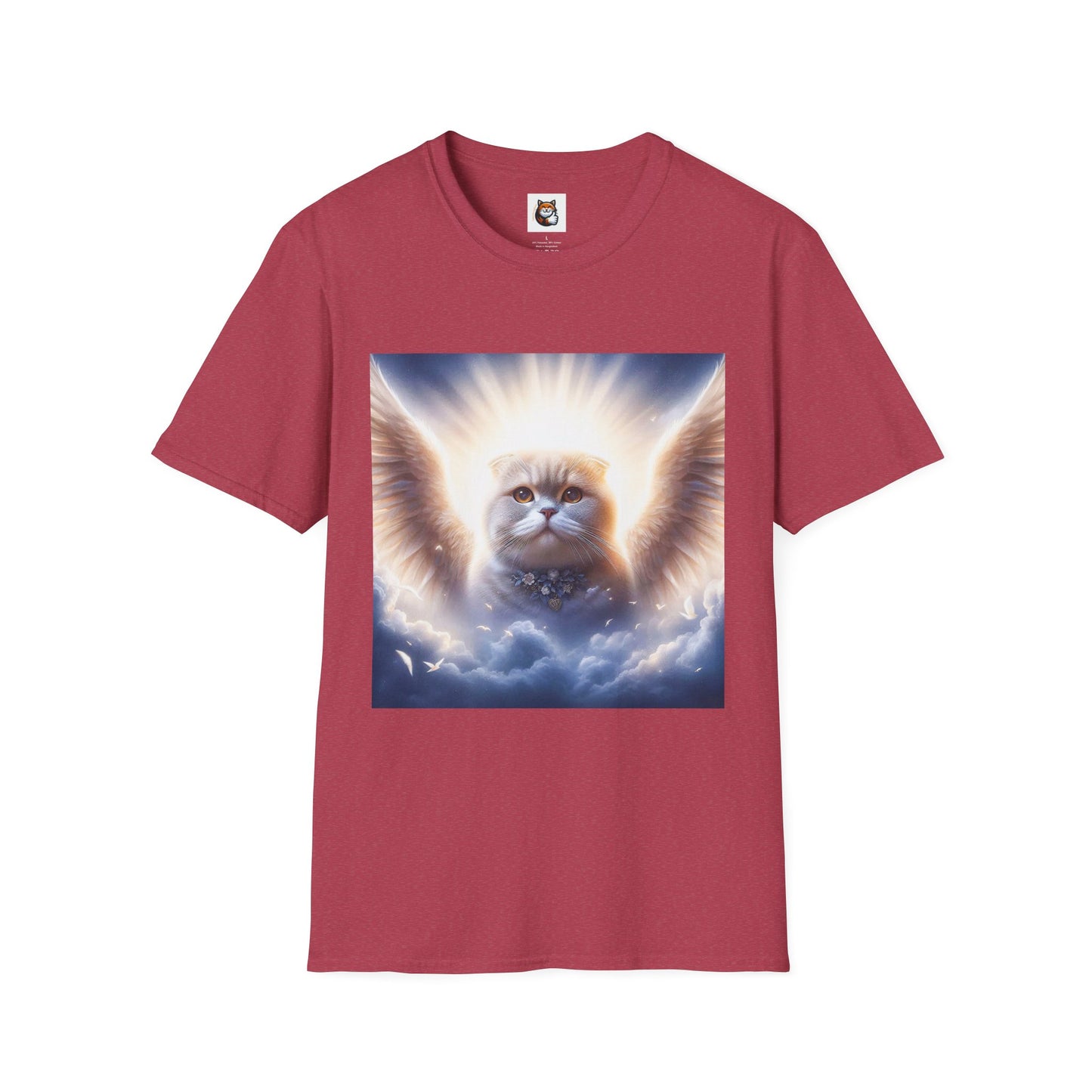 Scottish Fold Cat pretty Angel   T-Shirt