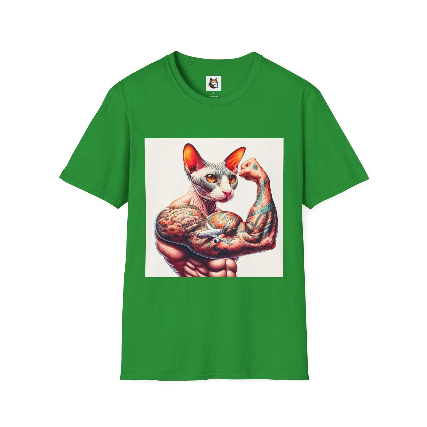 Cornish Rex Cat muscles  T-Shirt