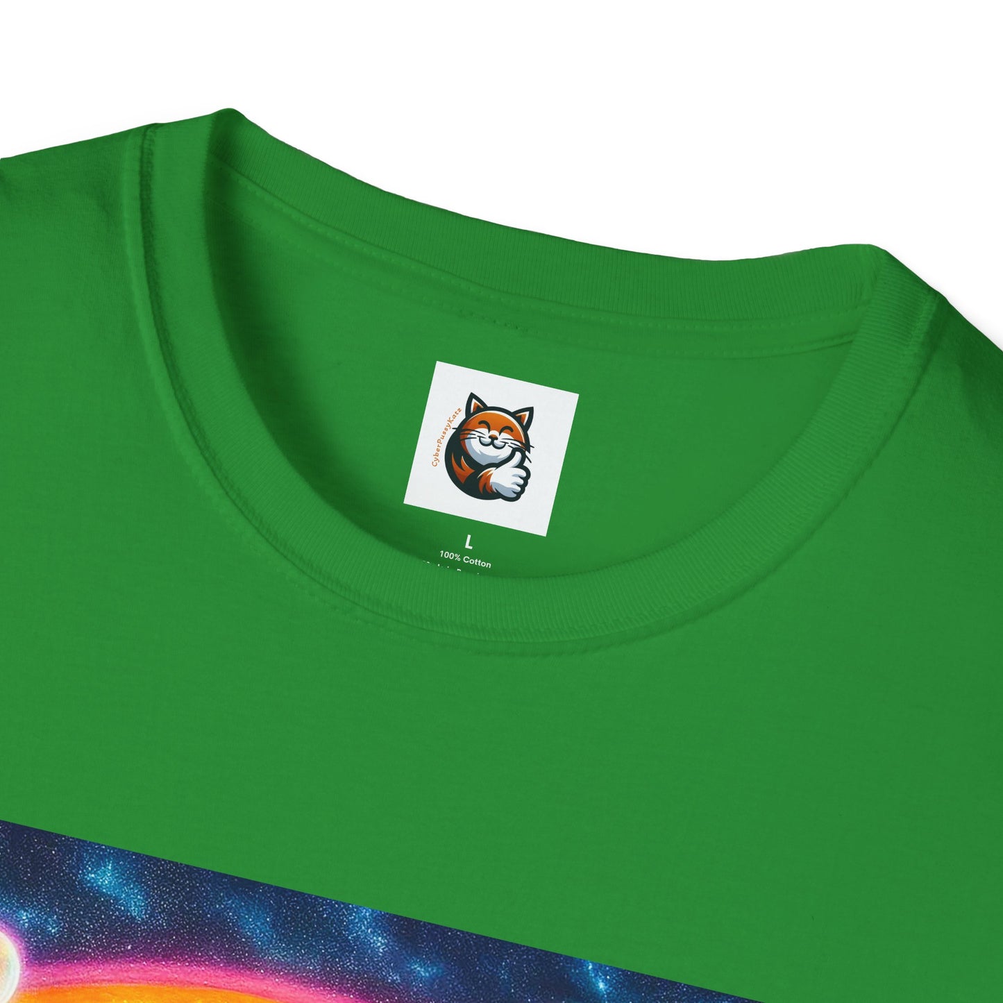 Scottish Fold Cat pretty rainbow  T-Shirt