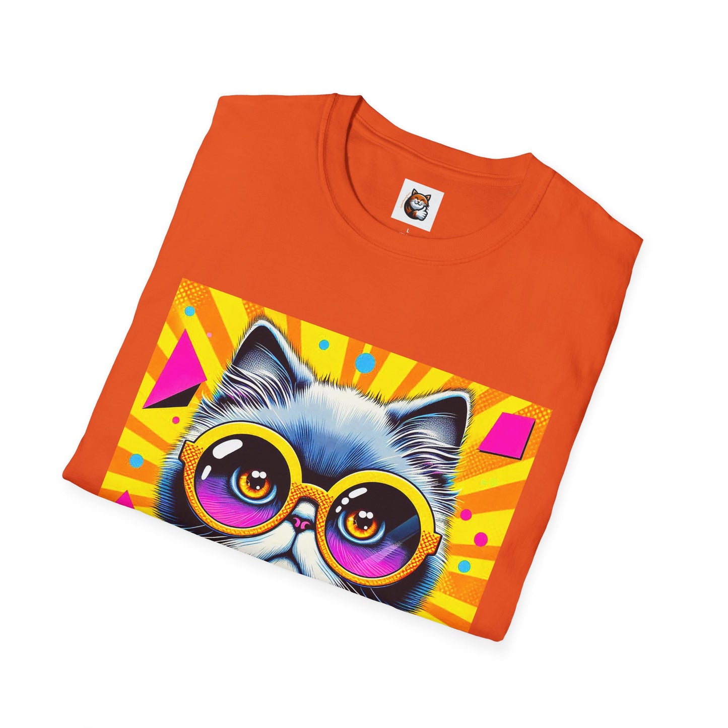 Persian Cat Unisex Softstyle T-Shirt