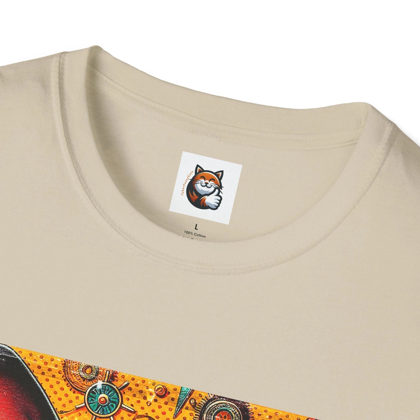 Cornish Rex Cat steam punk T-Shirt by Printify