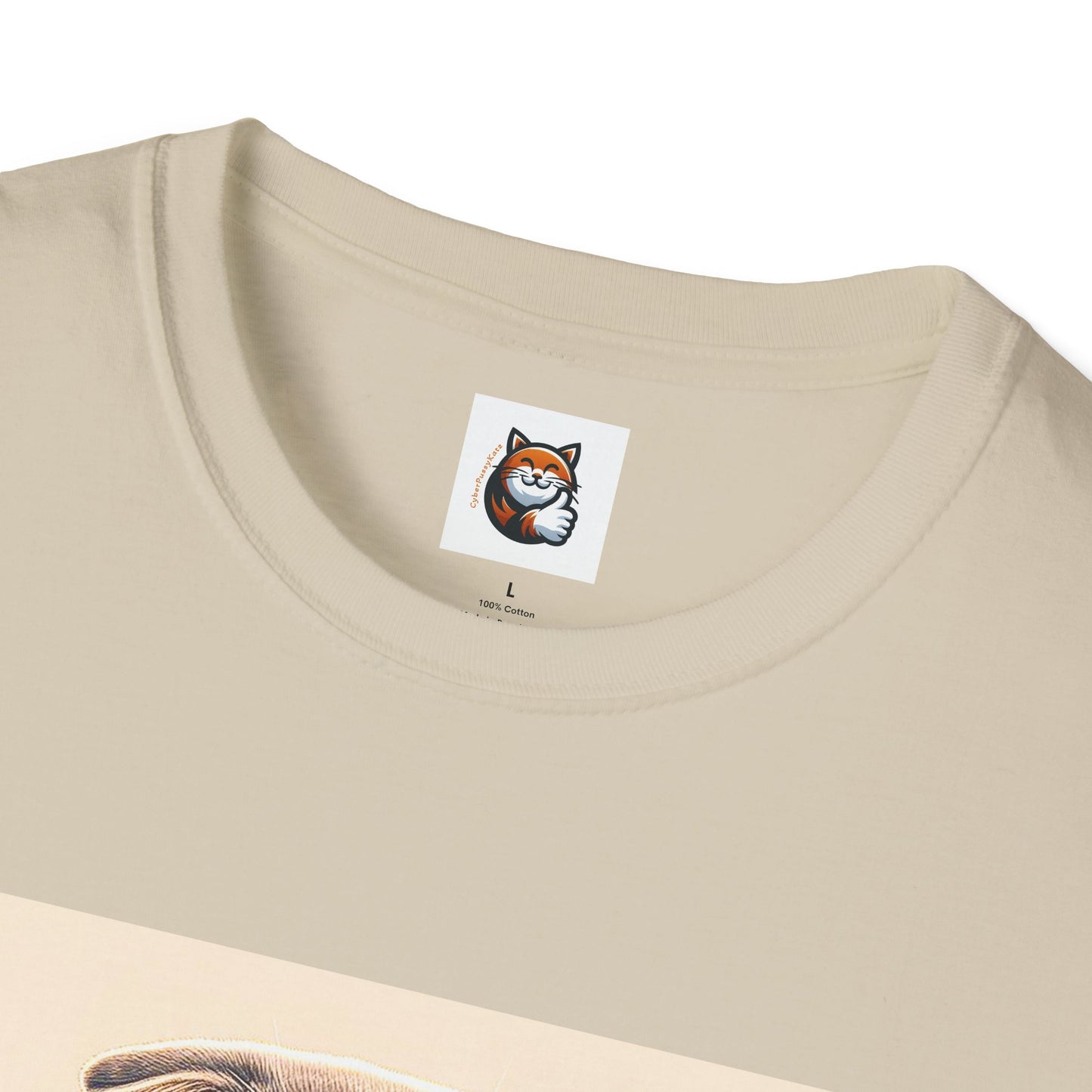 Scottish Fold Cat suit and tie  T-Shirt