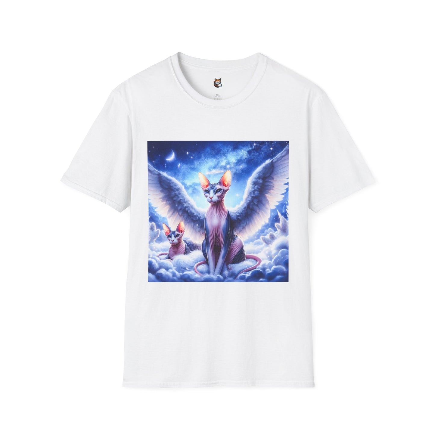 Sphynx Cat clouds and heaven