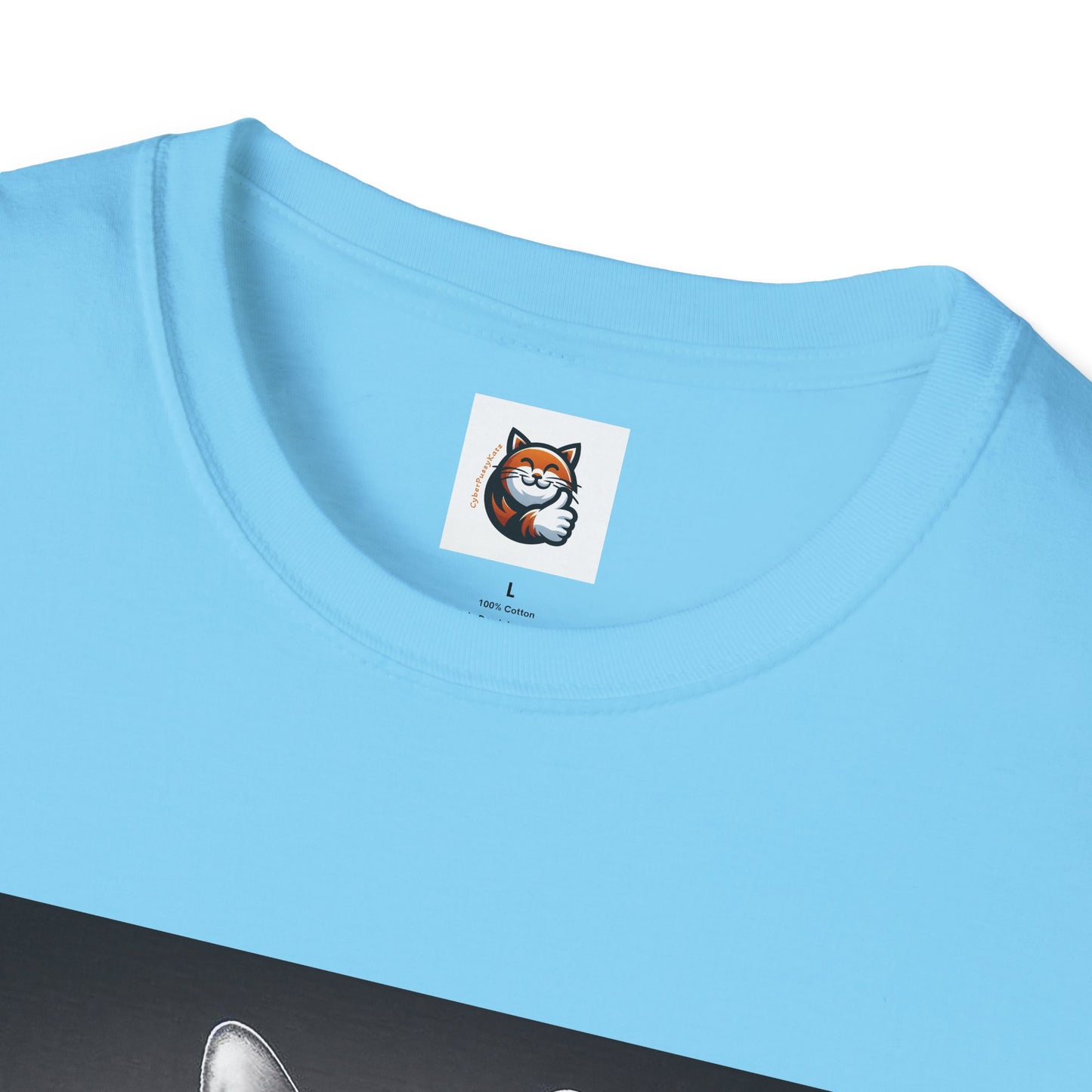 Devon Rex Cat Unisex Softstyle T-Shirt