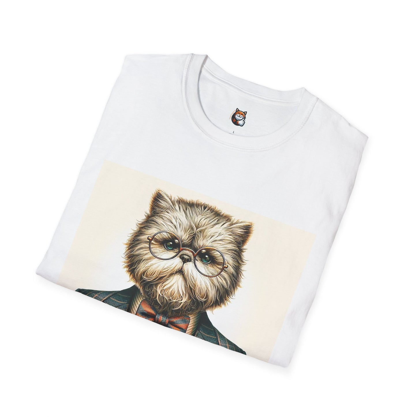Selkirk Rex Cat T-Shirt old fashioned professional
